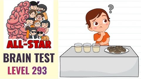 Brain Test All Star Level 293 | He wants 5 glasses of milk and 3 cookies | Walkthrough