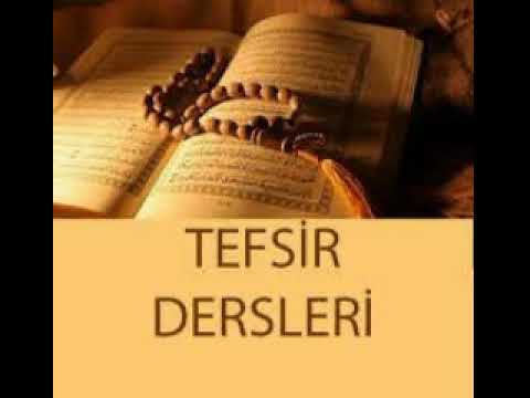 MOLLA MAHMUD KAYA TEFSİR DERSi GİRİŞ.01