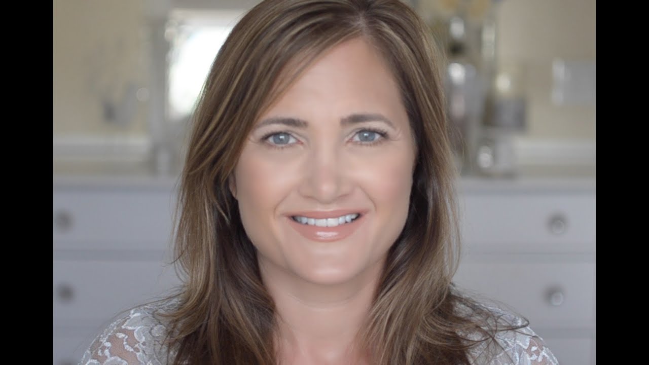 Everyday Natural Looking Makeup Tutorial Blue Eyes Women Over 40