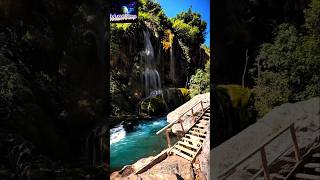 Muhteşem bir şelale Adana küp şelalesi.