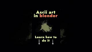 Learn how ASCII art is actually made