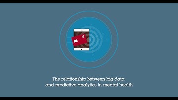 The relationship between big data and predictive analytics in mental health