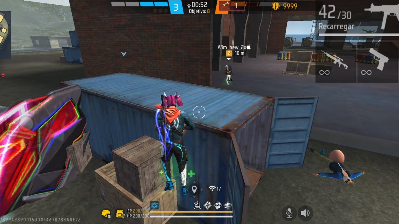 VOLTANDO A JOGAR FREE FIRE - IPHONE 17 PRO MAX