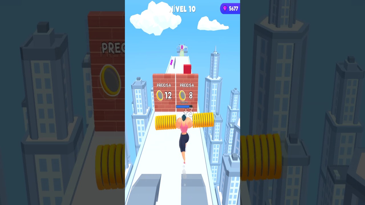 Weight Runner 3D #10 Level Gameplay [iOS]
