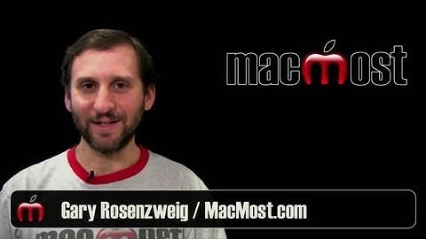 Using The Mac App Store (MacMost Now 500)