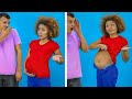 Funny Pregnancy Situations! Simple Pranks on Friends and More ideas by Mariana ZD