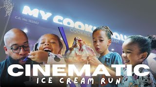 Ice Cream Run in Lusail Marina Food Arena | Doha Drive-Thru Food Truck Park 🇶🇦 | Cinematic Vlog screenshot 5