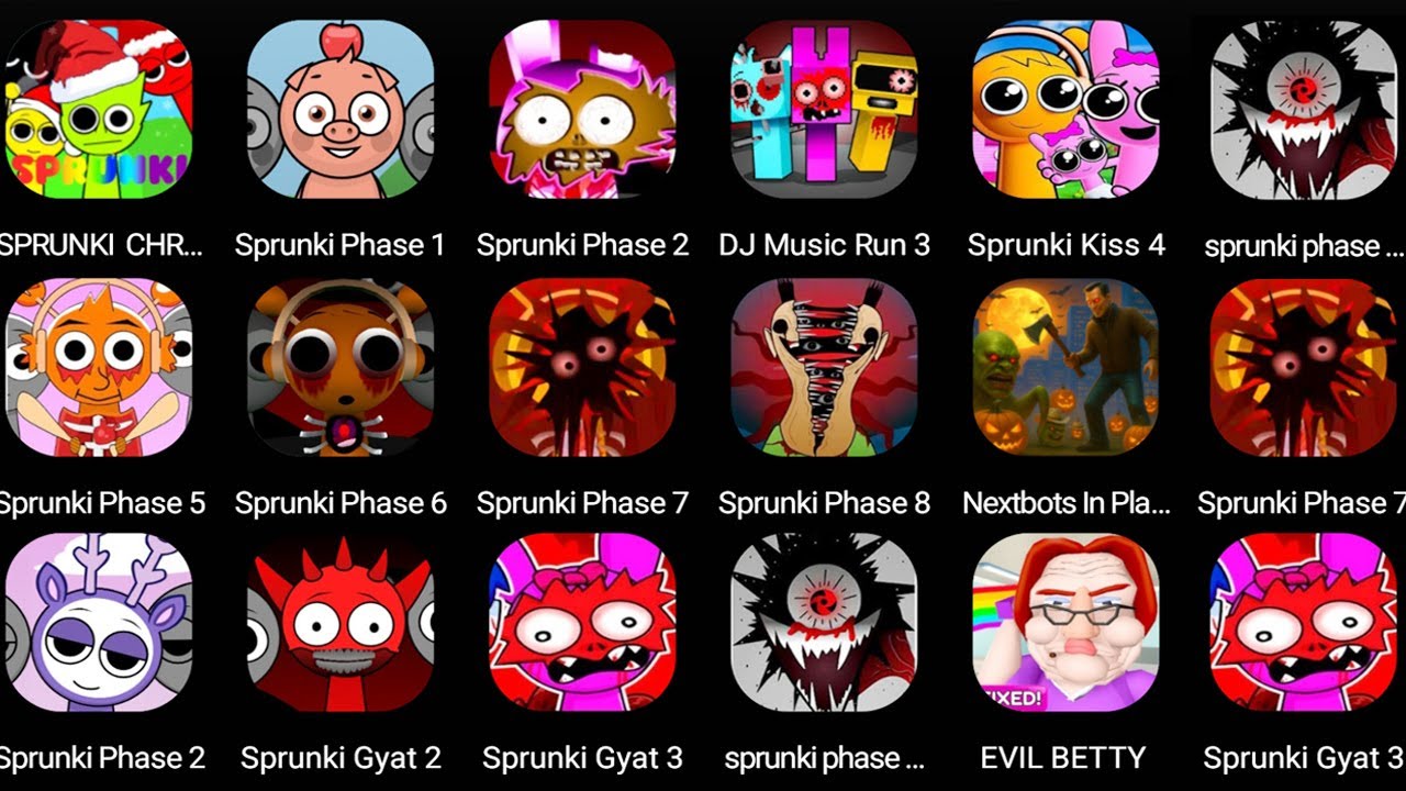 Phase 1 VS Phase 2 VS Phase 3 VS Phase 4 VS Phase 5 VS Phase 6 VS Phase 7-10in Incredibox,,#sprunki