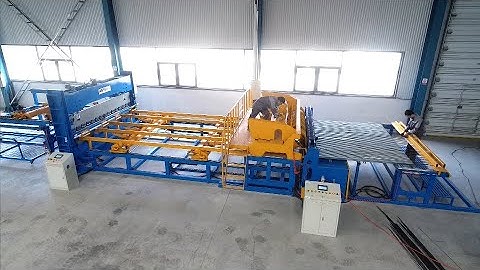 Automatic bending fence mesh welding machine for sales | DAPU Machinery