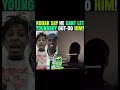 Kodak Say He Can’t Let Youngboy Out-Do Him!