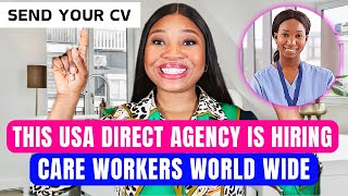 USA Agencies Giving Free Care Visa To Overseas Care Workers | Send Your CV Now screenshot 5