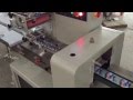 250 flow packing machine with 3 servo motor(Panasonic)-snack bar packaging