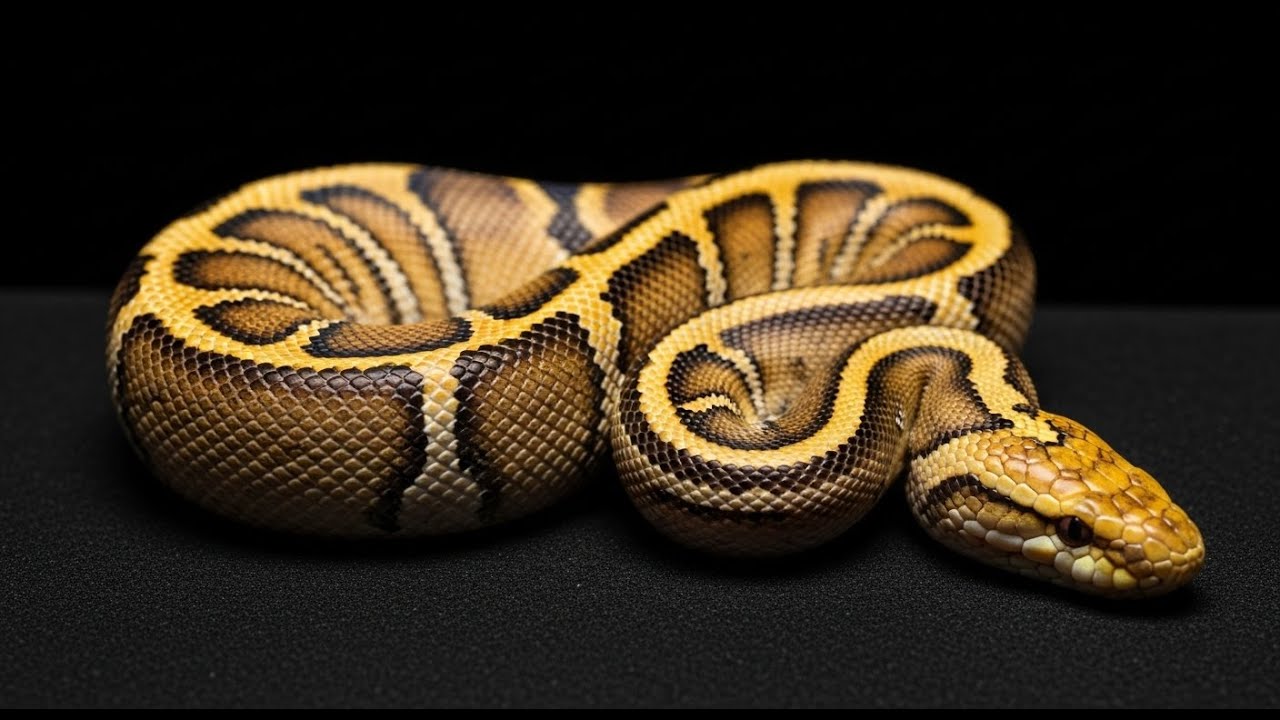 Jewel Python Banana Ball Python 🐍 | The Golden Jewel of the Snake World - YouTube