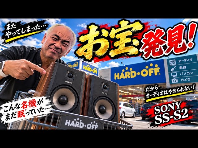 SONY is astonishing!] 1200 yen is unbelievable! SONY SS-S2