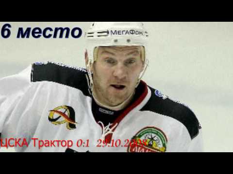 Топ 10 матчей хк "Трактор" в истории КХЛ