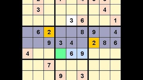 How to Solve Los Angeles Times Sudoku Expert October 28, 2021