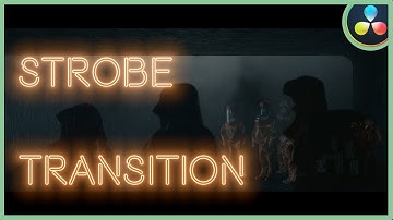 How To Make The Strobe Transition | DaVinci Resolve 17 |