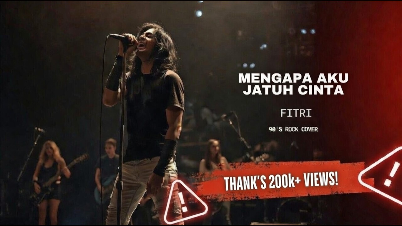 Fitri – Mengapa Aku Jatuh Cinta (90’s Rock Version) | High Raspy Male Vocal