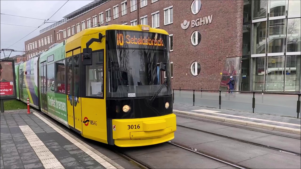 [Sound] AEG GT8N Bremen (BSAG Bremen Wagen 3016)