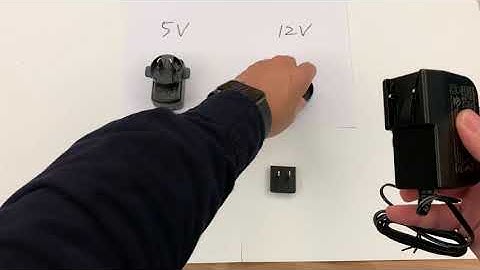 HDFury USB5V and DC12V AU plug replace demo video