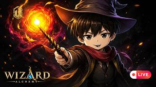 🔴[LIVE] MENCOBA MENJADI MAGE DI WIZARD ALCHEMY!!- Roblox Game