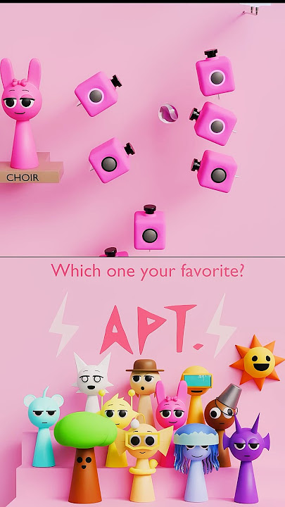 Sprunki : APT Sounds on Different Music Instruments