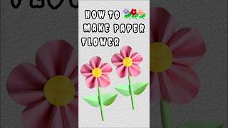 DIY Flower Tutorial 🌸 #art #shorts #diy #flowers #viral