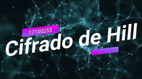 Cifrado de Hill 17100255