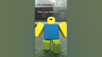 When I play Halloween update in 99 night in the forest 💀