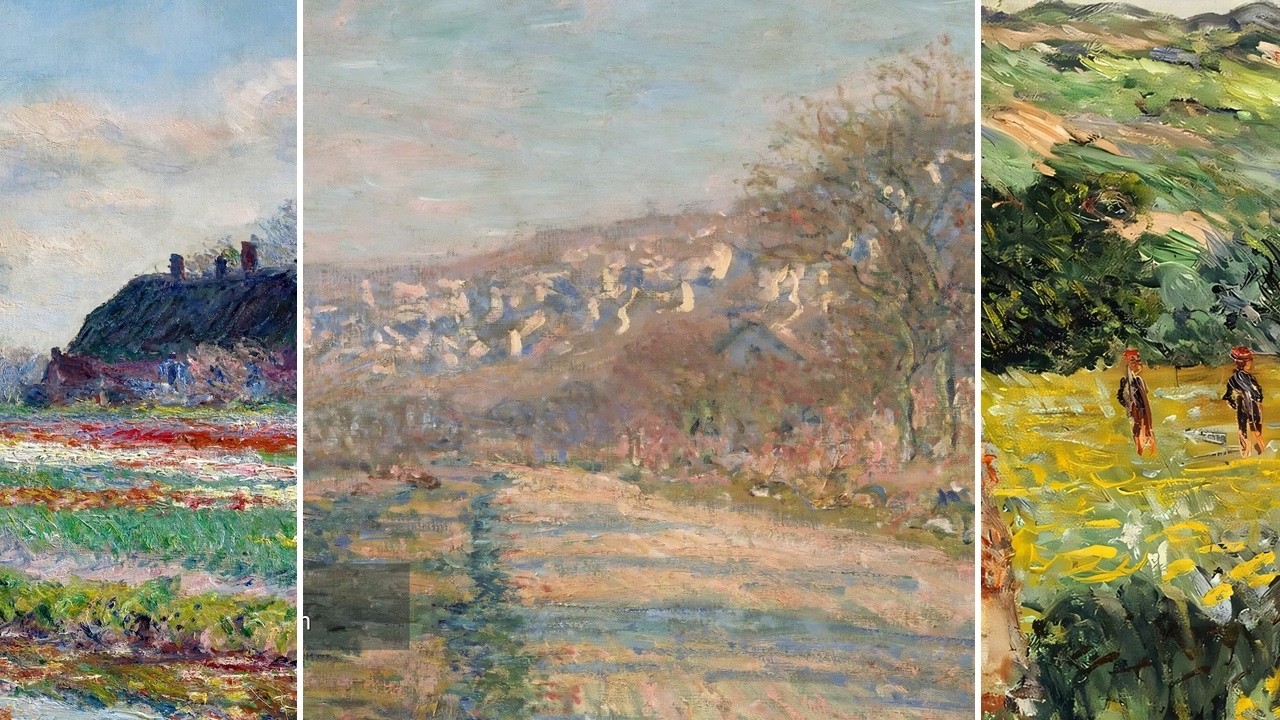 Claude Monet TV — Silent Art Gallery · September 24 Night | Road of La Roche & others
