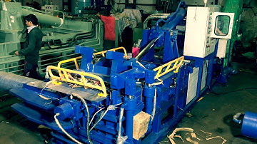 Santec Group-HYSAN make Triple Compression Scrap  Baling Press for Paper and Cardboard Baling