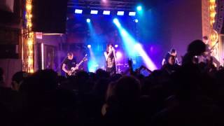 Blessthefall- Promised Ones (Hollow Bodies Tour 2014 Live El Paso)