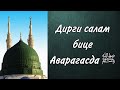 Дирги салам бице Аварагасда ﷺ