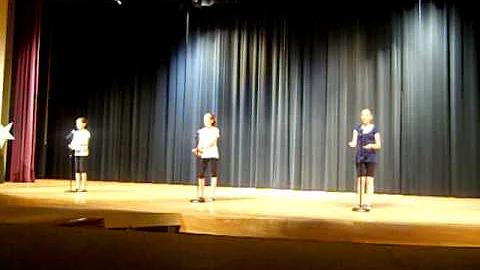 Sarah Rainey 5th grade talent show