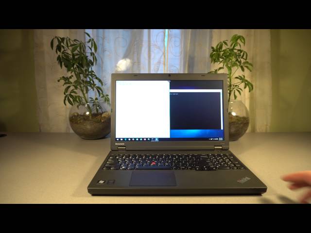 Lenovo Thinkpad T540p review - quick overview - YouTube