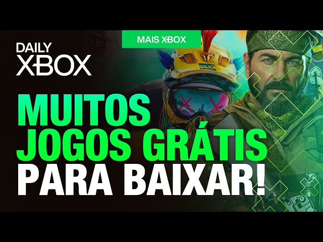 SE LIGA! MUITOS JOGOS INCRÍVEIS para VOCÊ BAIXAR no seu XBOX ONE e