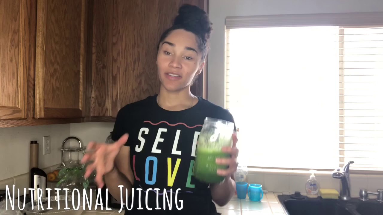 Coach Taelor B. Benefits of Juicing - YouTube