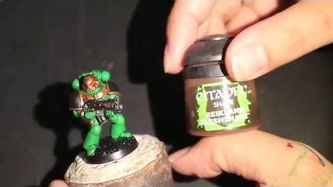 How to Paint Salamanders Space Marine - Part 1