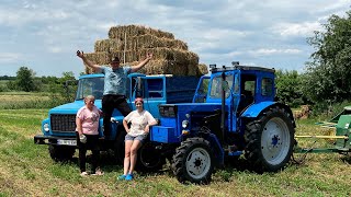 Все буде Україна! Заготовляємо як ніколи, викупили в підписника сіно, такого в нас ще не було...