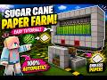 The Easiest Automatic Paper Farm in Minecraft — Endless Rockets Forever 🚀