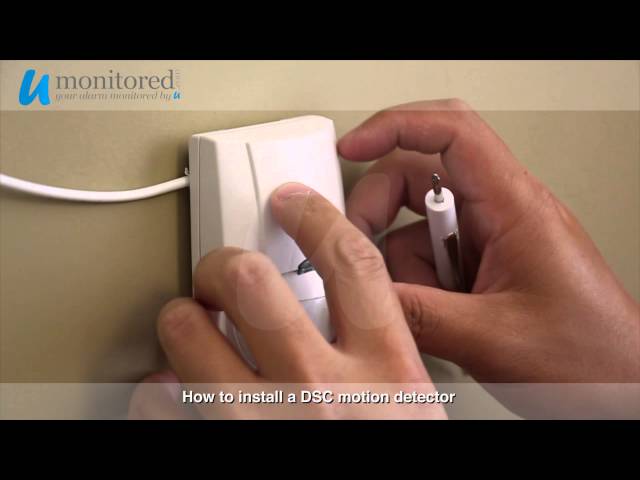 DSC | Install a Motion Detector class=