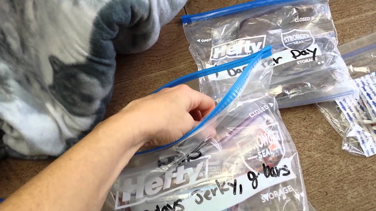 72 hour kits: Emergency Food