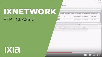 IxNetwork PTP - Classic