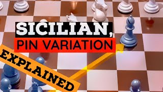 Queen Trap#1: Sicilian Defense, Pin Variation! 