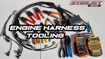 Standalone ECU & Engine Wiring Harness tooling rundown