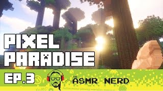 ASMR | Minecraft Pixel Paradise Ep. 3: Iron Man! screenshot 2