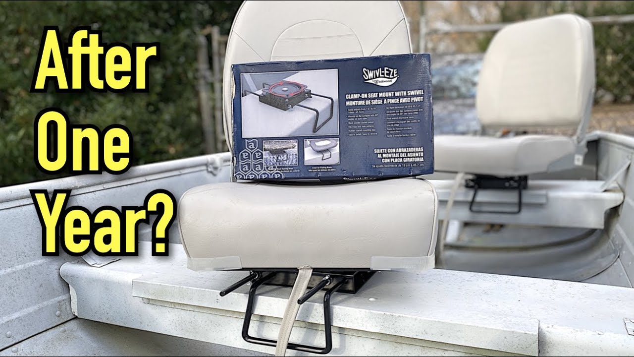 Cheap Jon Boat Seat Mounts - review of clamp on swivel style seat