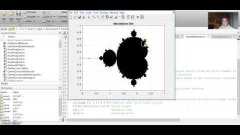ME Lab Deliverable 7 -  MATLAB Mandelbrot Plot