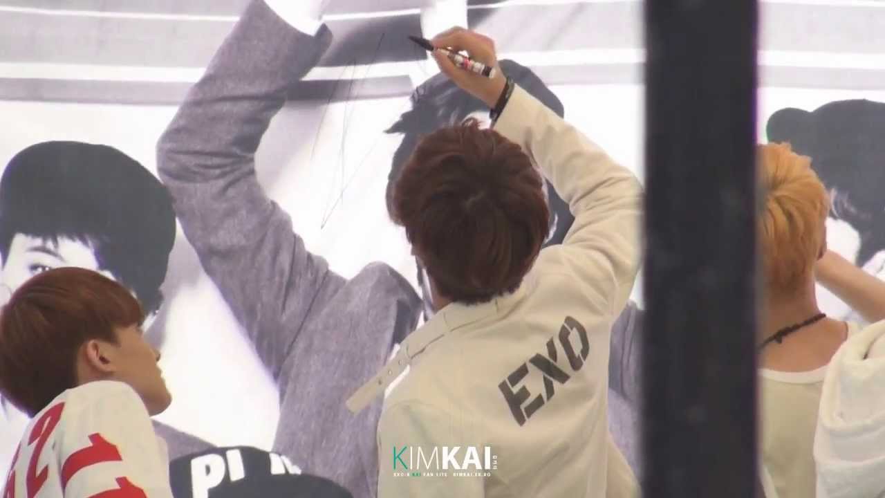 130606 부산팬싸인회 - 못말리는 김화백의 작품세계ㅋㅋㅋㅋ (kai edit ver.)