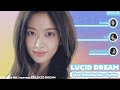 IVE (アイヴ) - LUCID DREAM (Line Distribution + Lyrics)